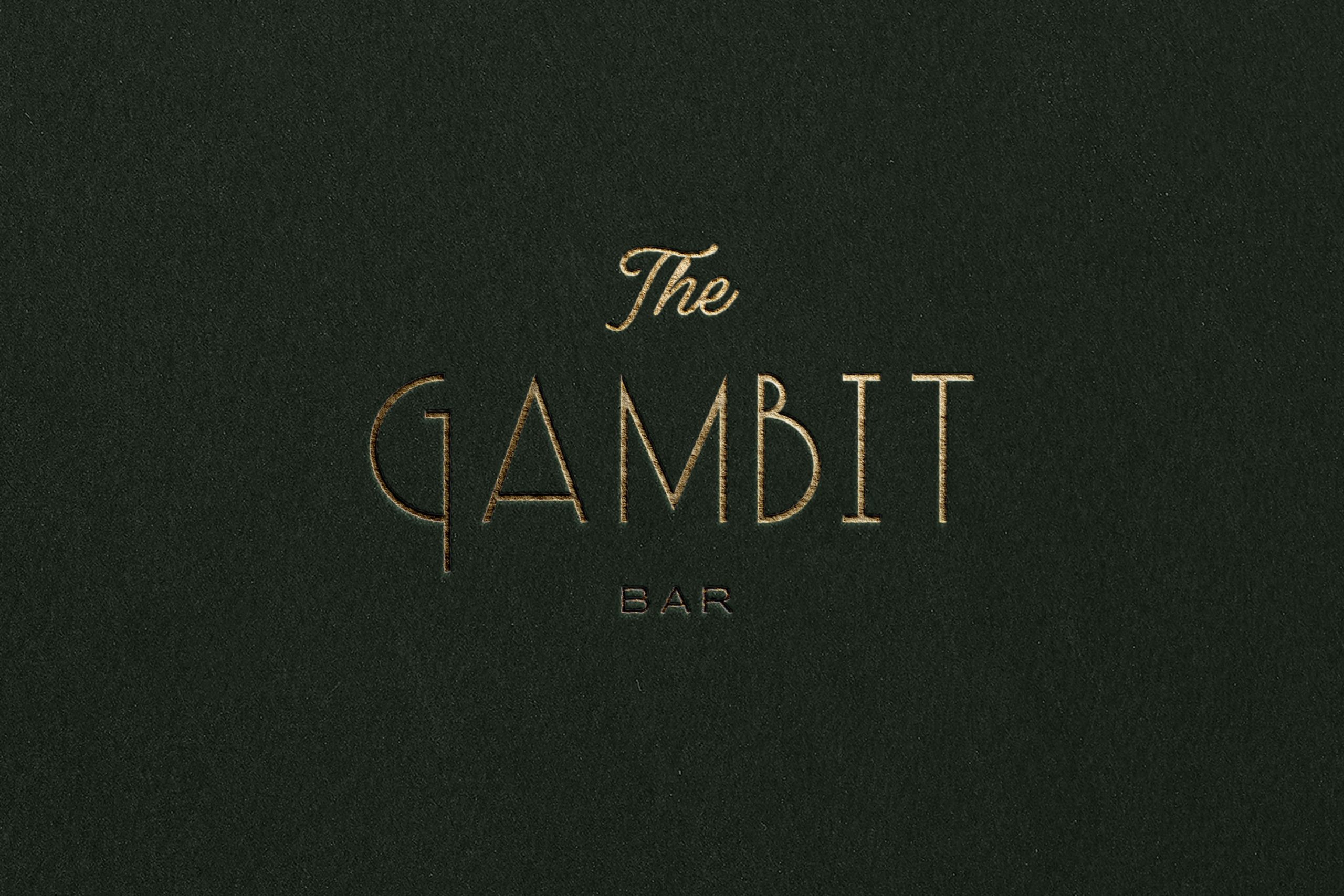 The Gambit Bar at The Sebastian Vail Branding