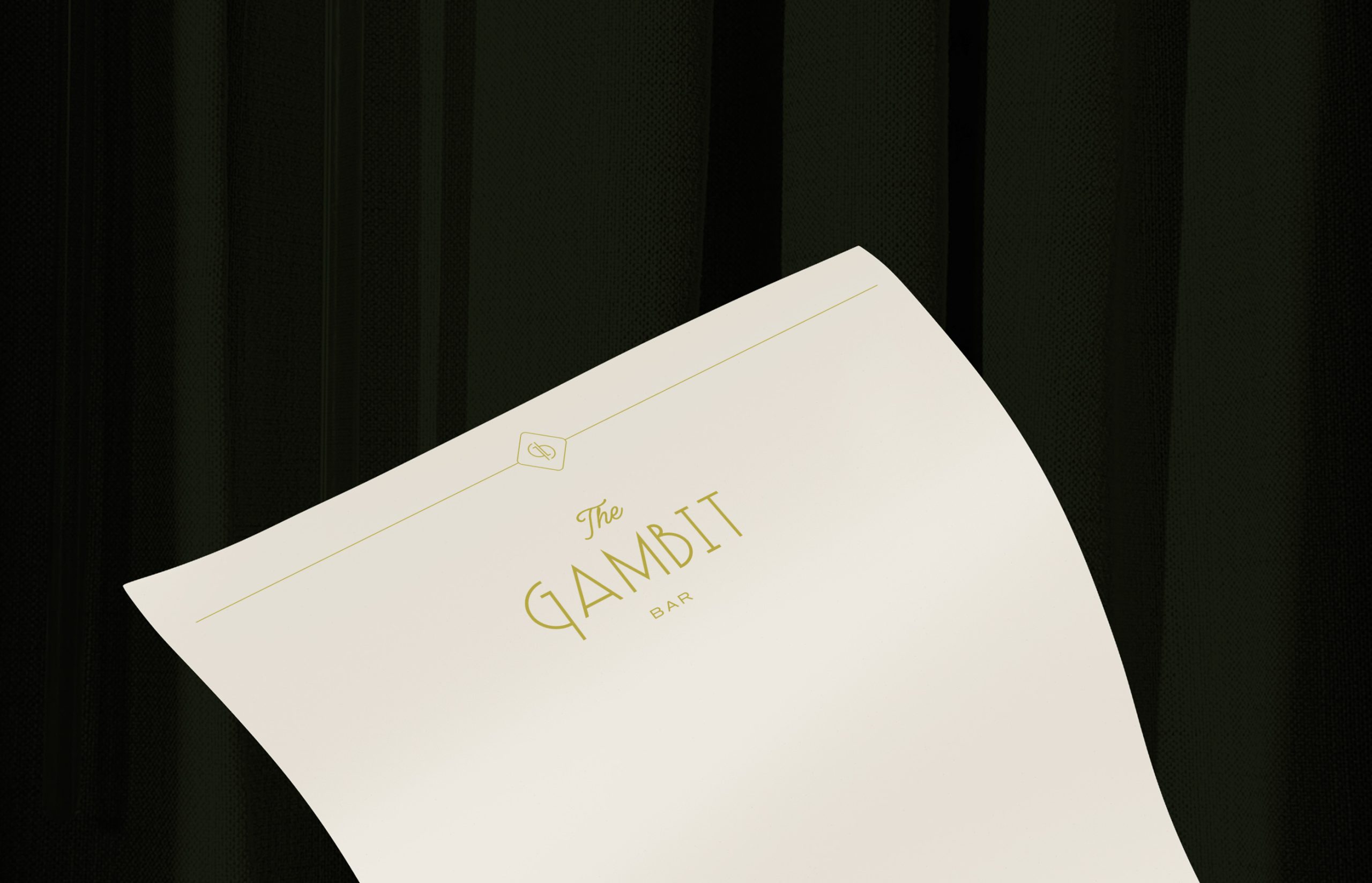 The Gambit Bar at The Sebastian Vail Branding